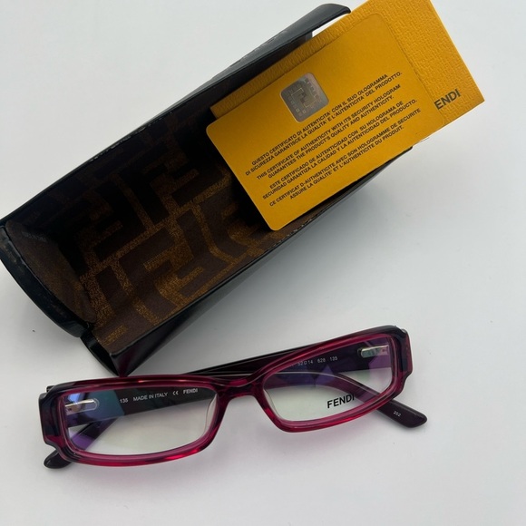 Fendi Accessories - Fendi glasses in the color strawberry- non prescription- NEW